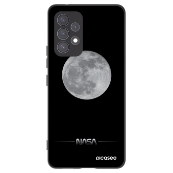 Picasee fekete szilikon tok az alábbi mobiltelefonokra Samsung Galaxy A53 5G A536 - Moon Minimal