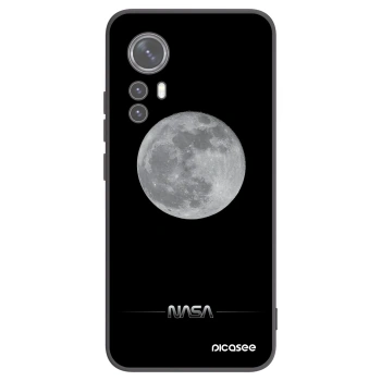 Picasee fekete szilikon tok az alábbi mobiltelefonokra Xiaomi 12 - Moon Minimal