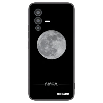 Picasee fekete szilikon tok az alábbi mobiltelefonokra Vivo V23 5G - Moon Minimal