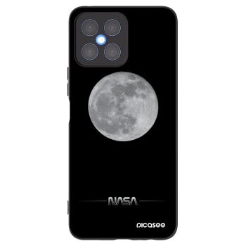 Picasee fekete szilikon tok az alábbi mobiltelefonokra Honor X8 4G - Moon Minimal