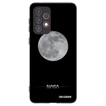 Picasee fekete szilikon tok az alábbi mobiltelefonokra Samsung Galaxy A33 5G A336 - Moon Minimal