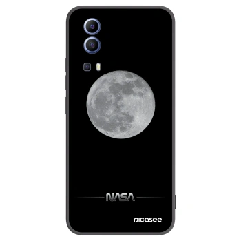 Picasee fekete szilikon tok az alábbi mobiltelefonokra Vivo Y52 5G - Moon Minimal