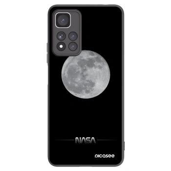 Picasee fekete szilikon tok az alábbi mobiltelefonokra Xiaomi Redmi Note 11 Pro+ 5G - Moon Minimal