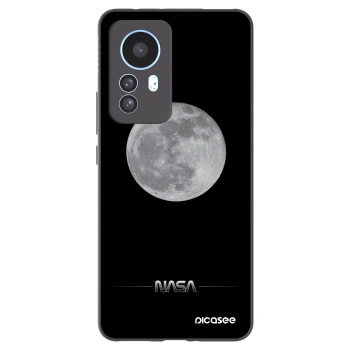 Picasee fekete szilikon tok az alábbi mobiltelefonokra Xiaomi 12T - Moon Minimal