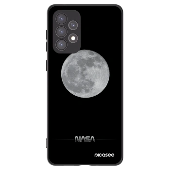 Picasee fekete szilikon tok az alábbi mobiltelefonokra Samsung Galaxy A73 5G - Moon Minimal