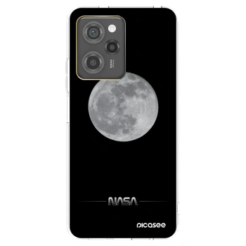 Picasee fekete szilikon tok az alábbi mobiltelefonokra Xiaomi Poco X5 Pro - Moon Minimal