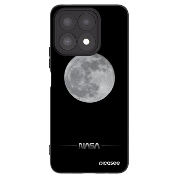 Picasee fekete szilikon tok az alábbi mobiltelefonokra Honor X8a - Moon Minimal