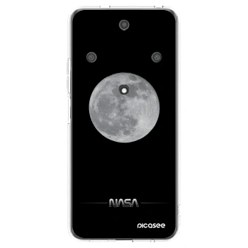 Picasee átlátszó szilikon tok az alábbi mobiltelefonokra Honor Magic5 Lite 5G - Moon Minimal