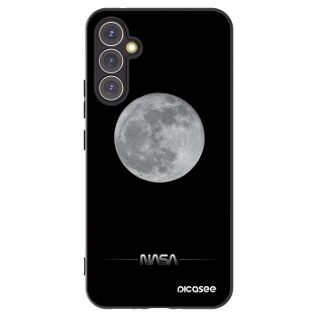 Picasee fekete szilikon tok az alábbi mobiltelefonokra Samsung Galaxy A34 5G A346B - Moon Minimal