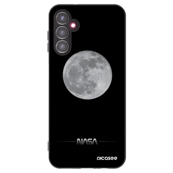 Picasee fekete szilikon tok az alábbi mobiltelefonokra Samsung Galaxy A14 4G A145R - Moon Minimal