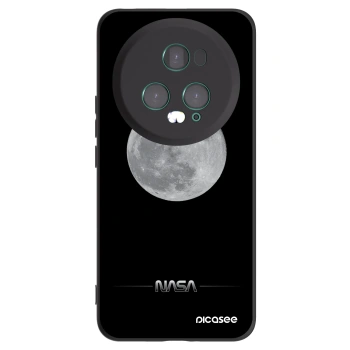 Picasee fekete szilikon tok az alábbi mobiltelefonokra Honor Magic5 Pro - Moon Minimal