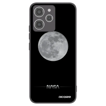 Picasee fekete szilikon tok az alábbi mobiltelefonokra Xiaomi Redmi 12 4G - Moon Minimal