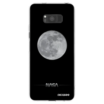 Picasee átlátszó szilikon tok az alábbi mobiltelefonokra Samsung Galaxy S8 G950F - Moon Minimal