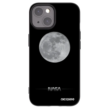 Picasee fekete szilikon tok az alábbi mobiltelefonokra Apple iPhone 15 - Moon Minimal