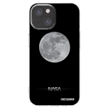 Picasee átlátszó szilikon tok az alábbi mobiltelefonokra Apple iPhone 15 - Moon Minimal