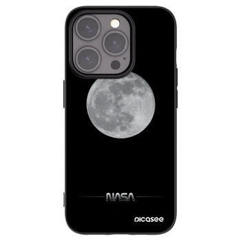 Picasee fekete szilikon tok az alábbi mobiltelefonokra Apple iPhone 15 Pro - Moon Minimal