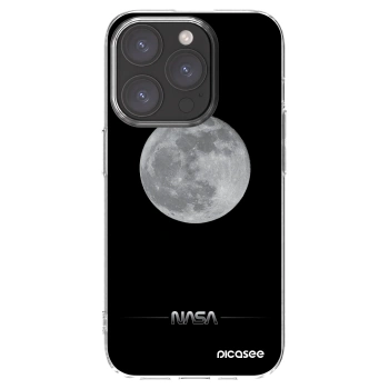 Picasee átlátszó szilikon tok az alábbi mobiltelefonokra Apple iPhone 15 Pro - Moon Minimal