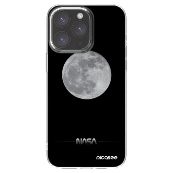 Picasee átlátszó szilikon tok az alábbi mobiltelefonokra Apple iPhone 15 Pro Max - Moon Minimal