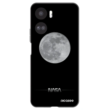 Picasee fekete szilikon tok az alábbi mobiltelefonokra Honor 90 Lite 5G - Moon Minimal