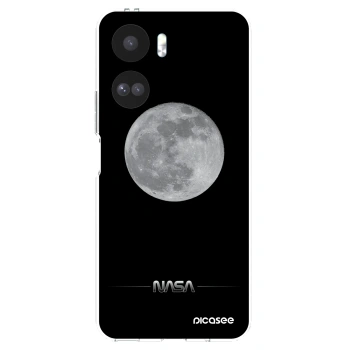 Picasee átlátszó szilikon tok az alábbi mobiltelefonokra Honor 90 Lite 5G - Moon Minimal