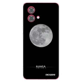 Picasee átlátszó szilikon tok az alábbi mobiltelefonokra Motorola Moto G84 5G - Moon Minimal