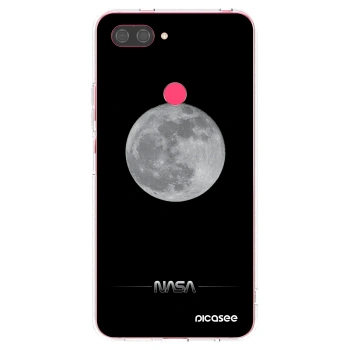 Picasee átlátszó szilikon tok az alábbi mobiltelefonokra Xiaomi Mi 8 Lite - Moon Minimal