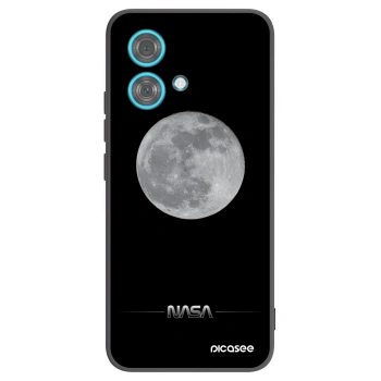 Picasee fekete szilikon tok az alábbi mobiltelefonokra Motorola Edge 40 Neo - Moon Minimal