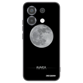 Picasee fekete szilikon tok az alábbi mobiltelefonokra Xiaomi Poco X6 - Moon Minimal