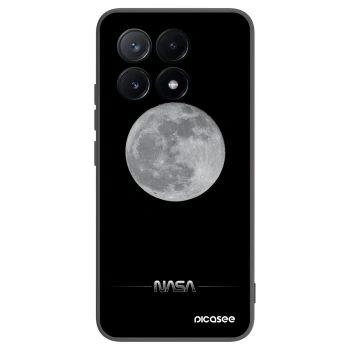 Picasee fekete szilikon tok az alábbi mobiltelefonokra Xiaomi Poco X6 Pro - Moon Minimal