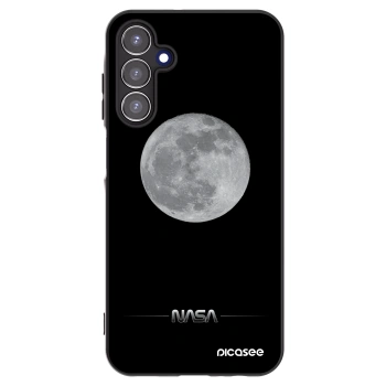 Picasee fekete szilikon tok az alábbi mobiltelefonokra Samsung Galaxy A15 A155F 4G - Moon Minimal