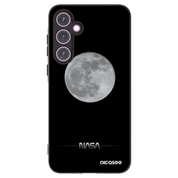 Picasee fekete szilikon tok az alábbi mobiltelefonokra Samsung Galaxy A35 5G A356B - Moon Minimal