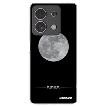 Picasee átlátszó szilikon tok az alábbi mobiltelefonokra Xiaomi Redmi Note 13 4G - Moon Minimal