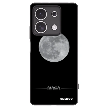Picasee fekete szilikon tok az alábbi mobiltelefonokra Xiaomi Redmi Note 13 4G - Moon Minimal
