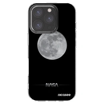 Picasee átlátszó szilikon tok az alábbi mobiltelefonokra Apple iPhone 16 Pro - Moon Minimal