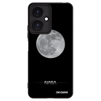 Picasee fekete szilikon tok az alábbi mobiltelefonokra Xiaomi Redmi 13C 5G - Moon Minimal