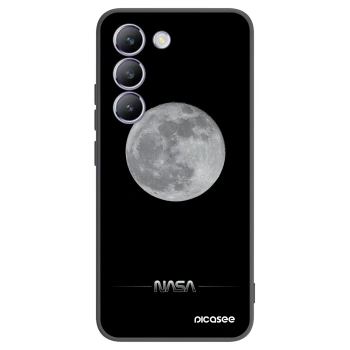 Picasee fekete szilikon tok az alábbi mobiltelefonokra Vivo V40 SE 5G - Moon Minimal