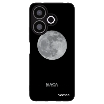 Picasee fekete szilikon tok az alábbi mobiltelefonokra Xiaomi Redmi 13 4G - Moon Minimal