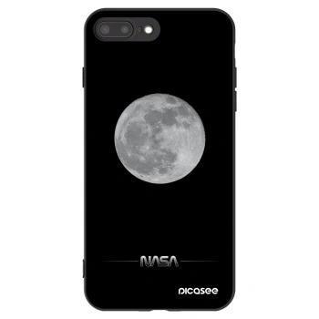 Picasee fekete szilikon tok az alábbi mobiltelefonokra Apple iPhone 8 Plus - Moon Minimal