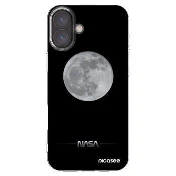 Picasee átlátszó szilikon tok az alábbi mobiltelefonokra Apple iPhone 16 Plus - Moon Minimal