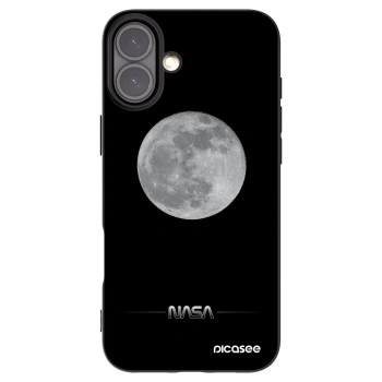 Picasee fekete szilikon tok az alábbi mobiltelefonokra Apple iPhone 16 Plus - Moon Minimal