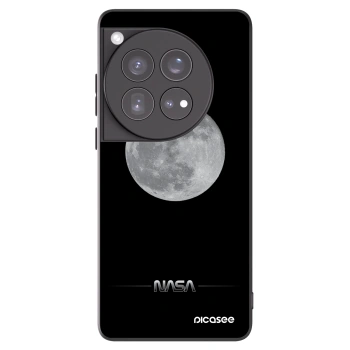 Picasee fekete szilikon tok az alábbi mobiltelefonokra OnePlus 12 5G - Moon Minimal