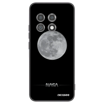 Picasee fekete szilikon tok az alábbi mobiltelefonokra OnePlus 11 5G - Moon Minimal