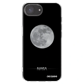 Picasee átlátszó szilikon tok az alábbi mobiltelefonokra Apple iPhone 16e - Moon Minimal