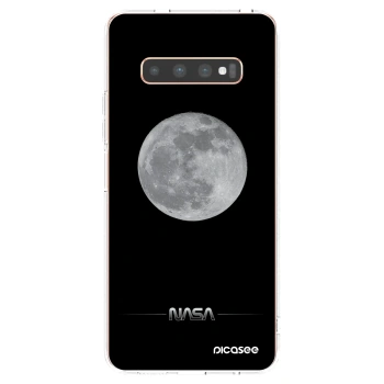 Picasee átlátszó szilikon tok az alábbi mobiltelefonokra Samsung Galaxy S10 Plus G975 - Moon Minimal