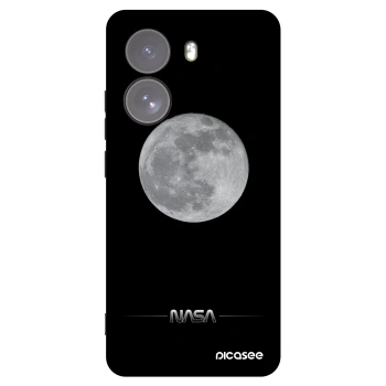 Picasee fekete szilikon tok az alábbi mobiltelefonokra Xiaomi Poco X7 - Moon Minimal