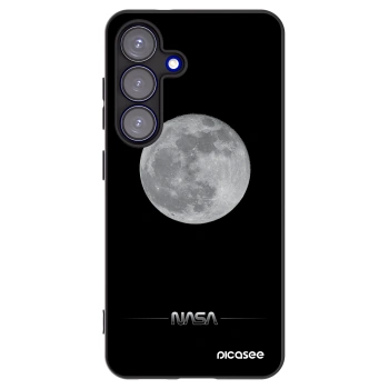Picasee fekete szilikon tok az alábbi mobiltelefonokra Samsung Galaxy S25 5G - Moon Minimal