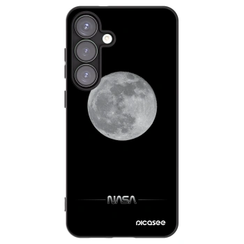 Picasee fekete szilikon tok az alábbi mobiltelefonokra Samsung Galaxy S25+ 5G - Moon Minimal
