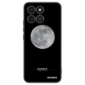 Picasee fekete szilikon tok az alábbi mobiltelefonokra Honor 200 Smart 5G - Moon Minimal
