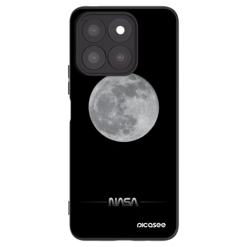 Picasee fekete szilikon tok az alábbi mobiltelefonokra Honor X8c - Moon Minimal