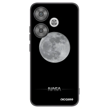 Picasee fekete szilikon tok az alábbi mobiltelefonokra Xiaomi Poco F6 - Moon Minimal